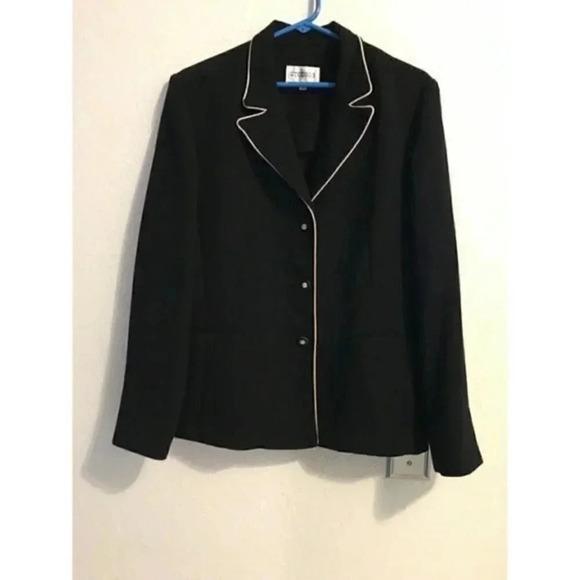 Studio 1 ladies jacket color black size 14 bust 38 - Picture 8 of 12